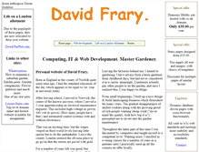 Tablet Screenshot of david-frary.com